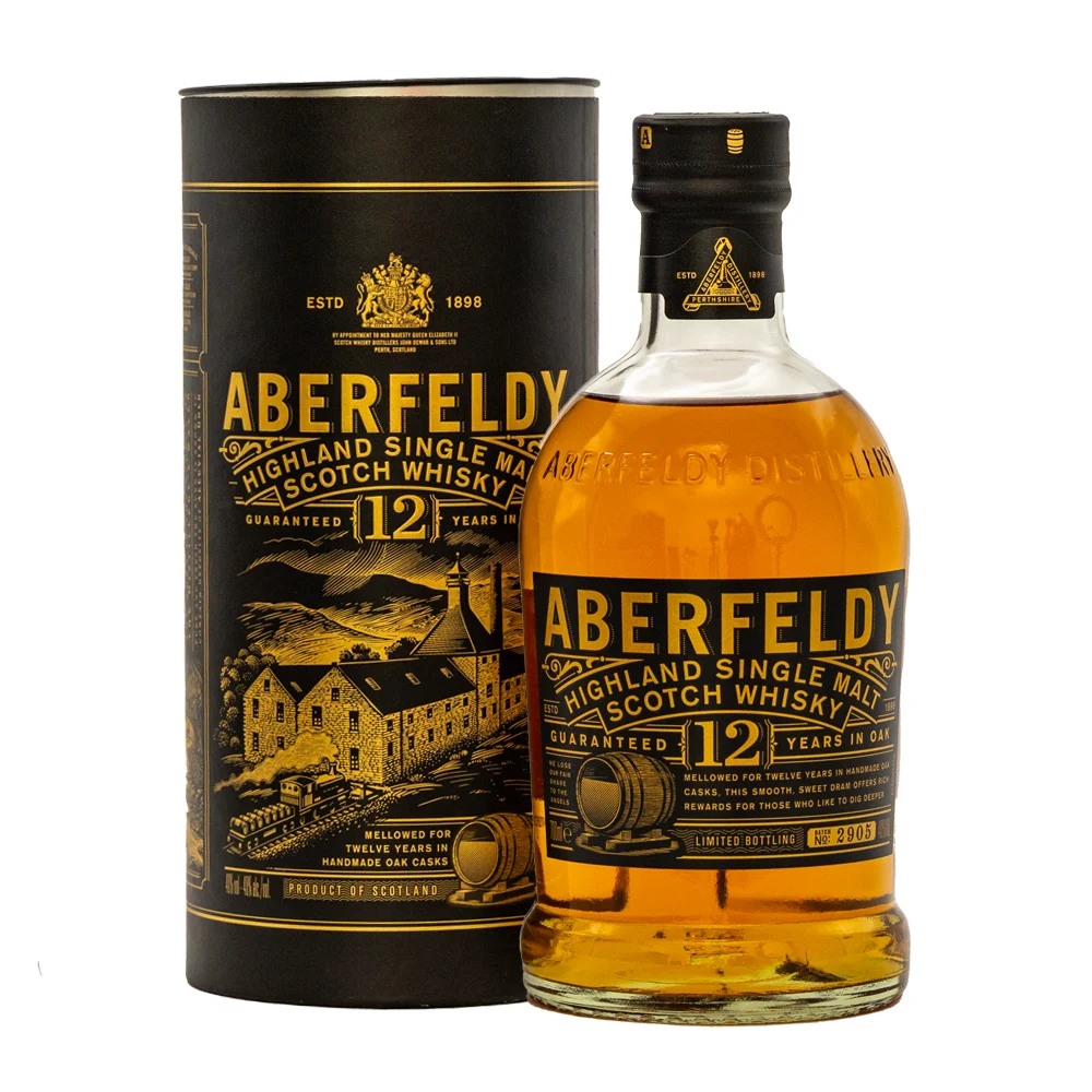 Aberfeldy 12 Years Single Malt Scotch Whisky