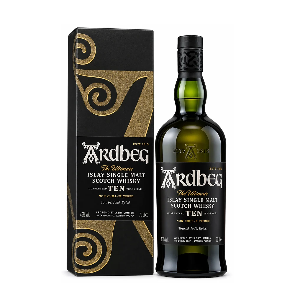 Ardbeg 10 Years Single Malt Scotch Whisky 46% Vol. 0.7L