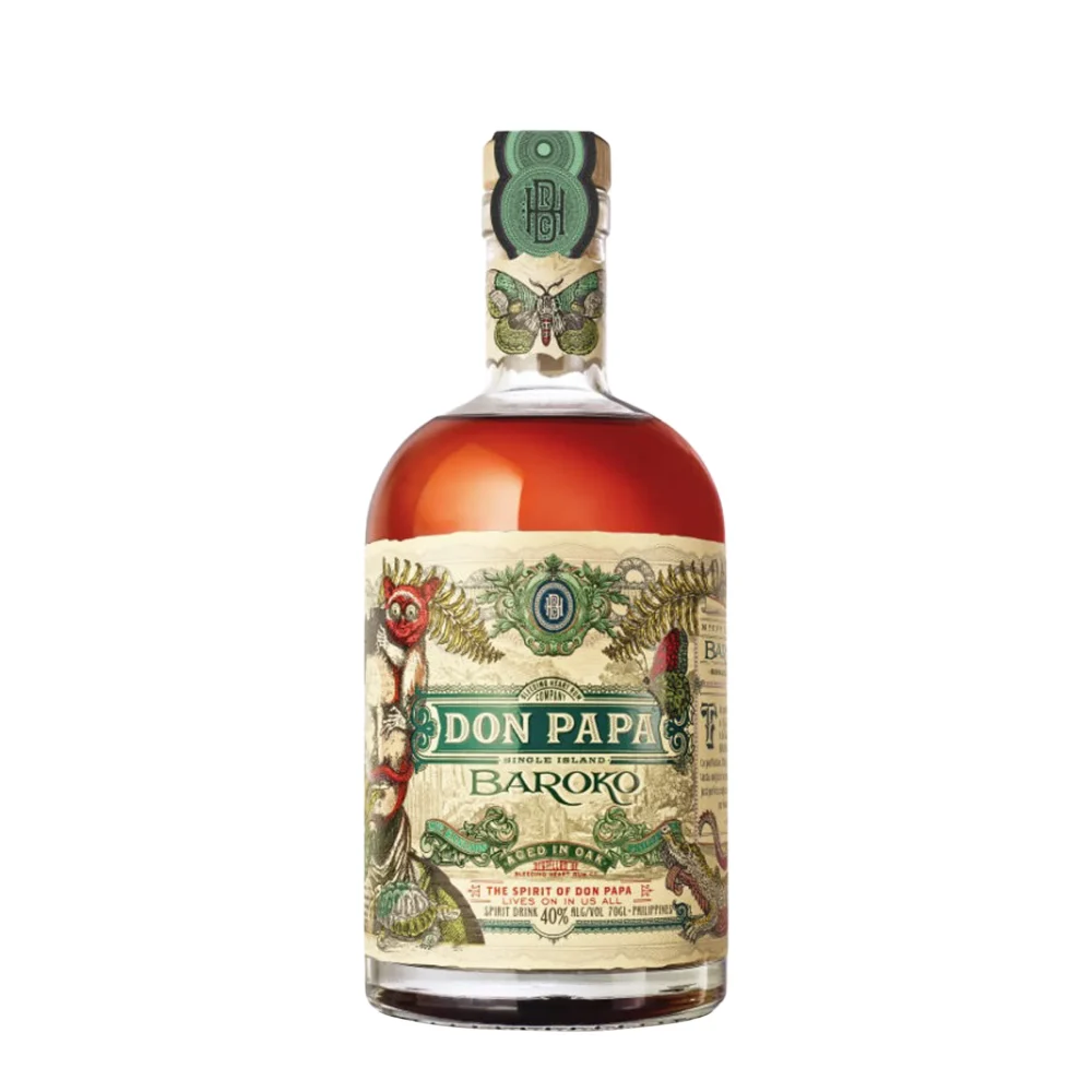 Don Papa Baroko Rum 40% Vol. 0.7L