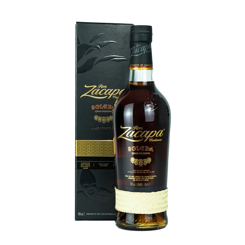 Zacapa 23 Years Sistema Solera Rum 40% Vol. 0.7L