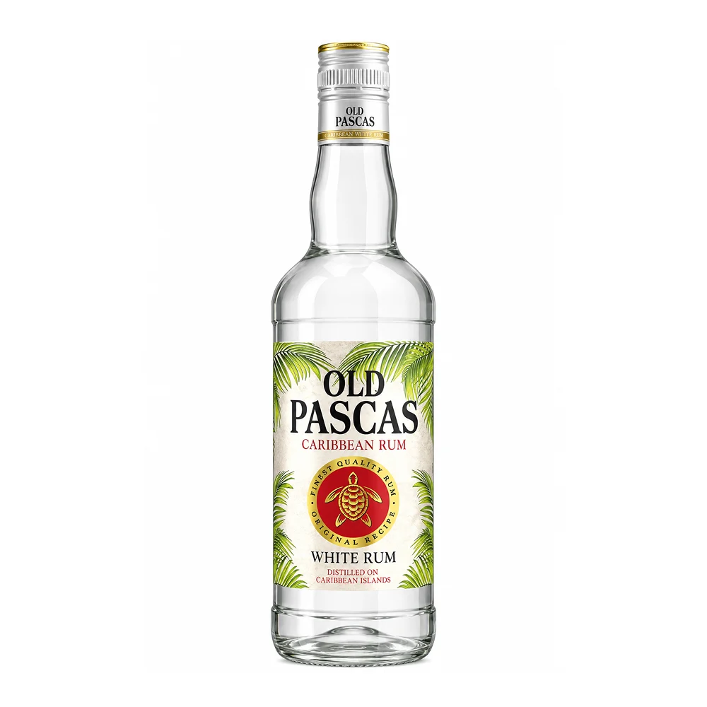 Old Pascas White Rum 37.5% Vol. 1L
