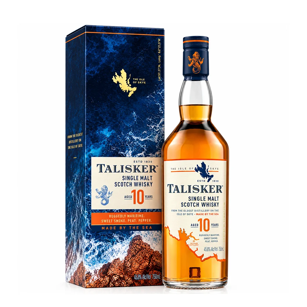 Talisker 10 Years Single Malt Scotch Whisky 45.8% Vol. 0.7L