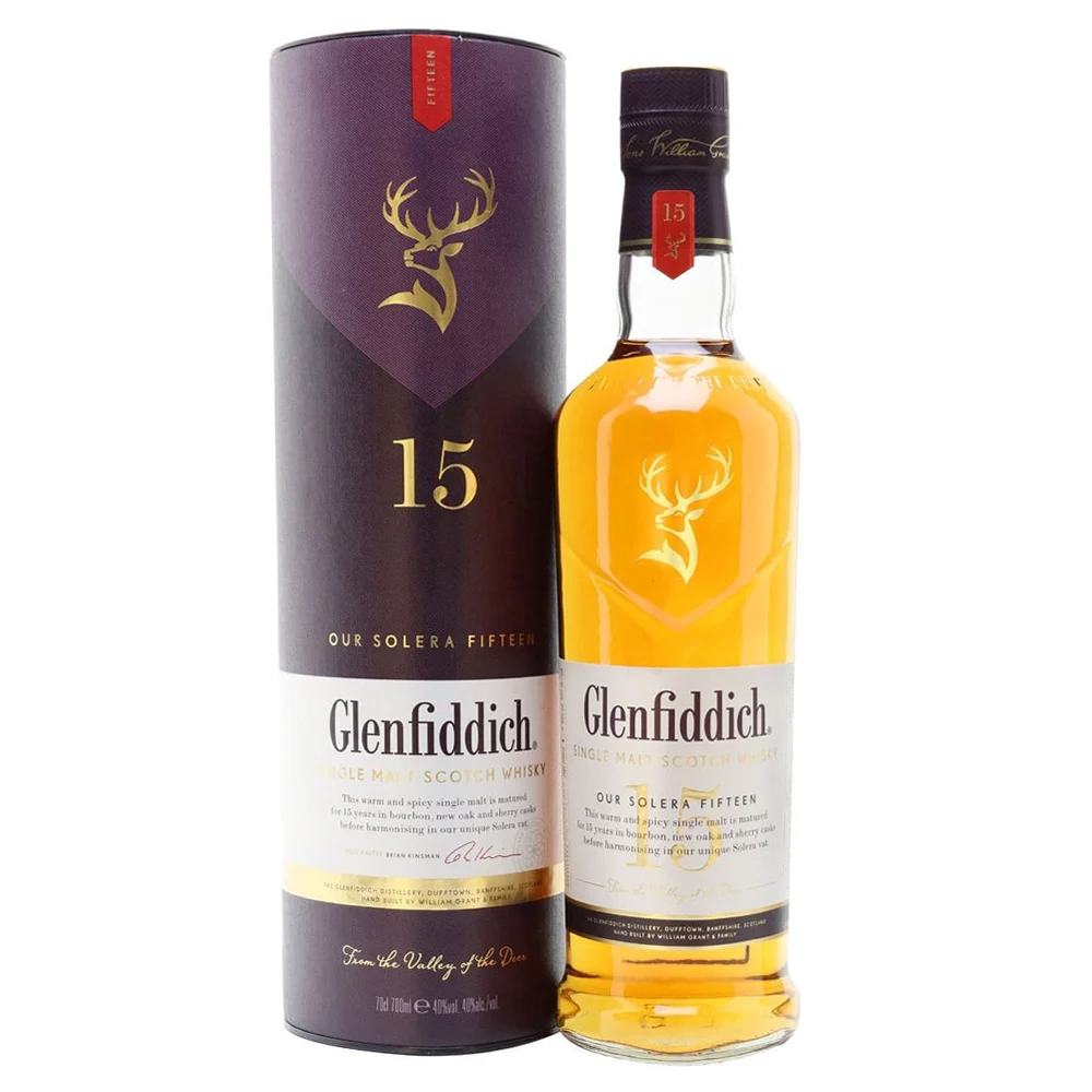 Glenfiddich 15 Years Old Unique Solera Reserve Single Malt Scotch Whisky Kaufen