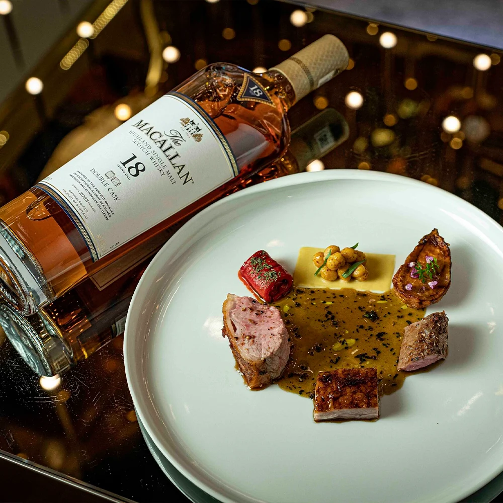 The Macallan 18 Years Double Cask Whisky 0.7L – hochwertiger Scotch im Geschenkset aus Wien