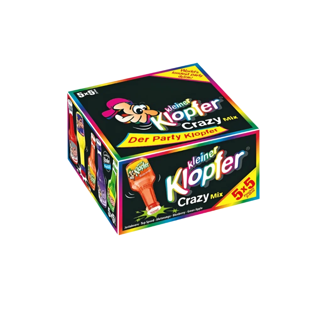 Kleiner Klopfer Crazy Mix Vodka 15.2% Kt. 25/0.02L