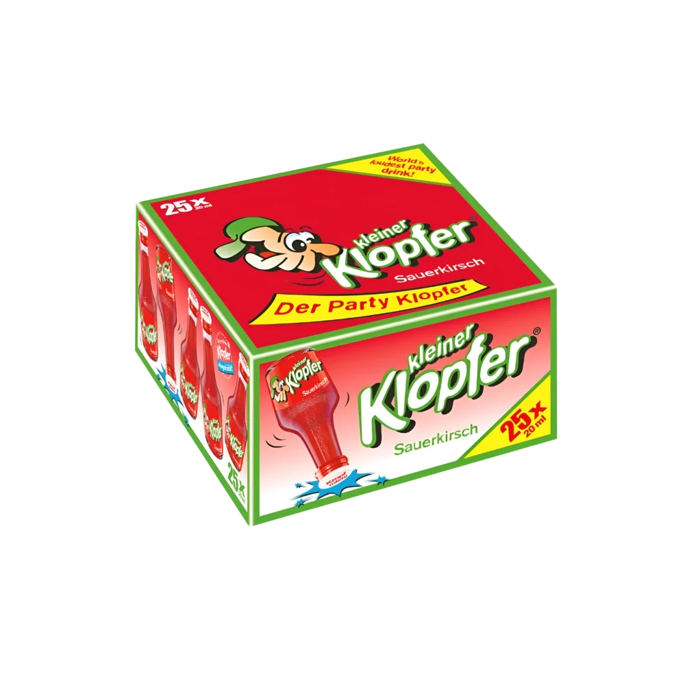 Kleiner Klopfer Mini Sauerkirsch Vodka 16% Kt. 25/0.02L