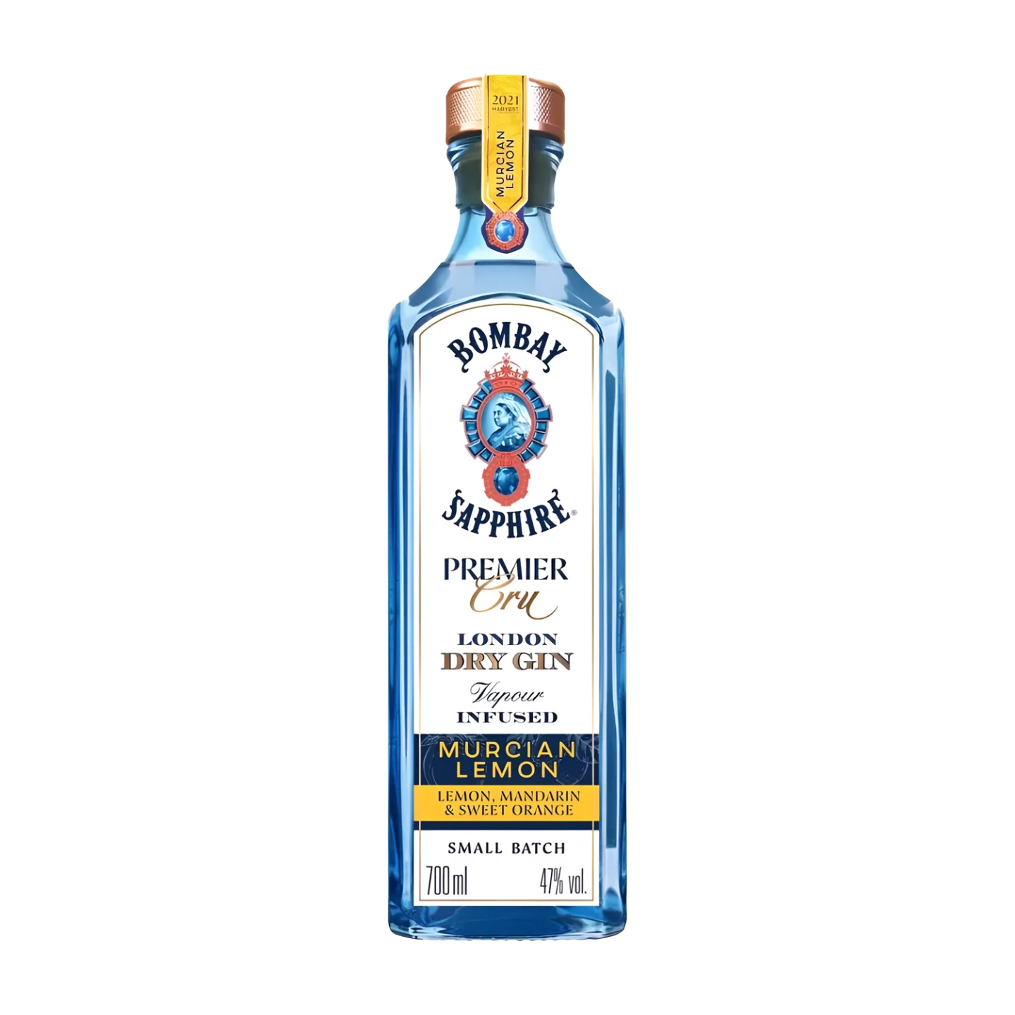Bombay Sapphire Premier Cru Murcian Lemon Gin 47% Vol. 0.7L