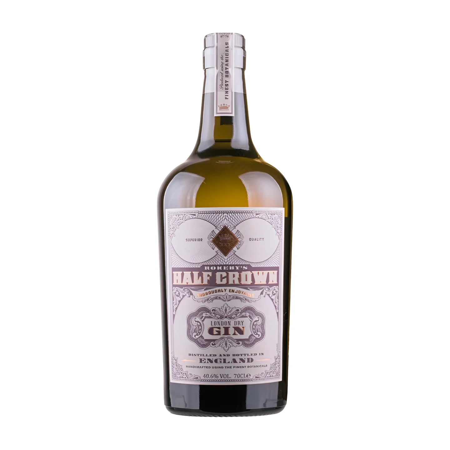 Rokeby's Half Crown London Dry Gin 40.6% Vol. 0.7L