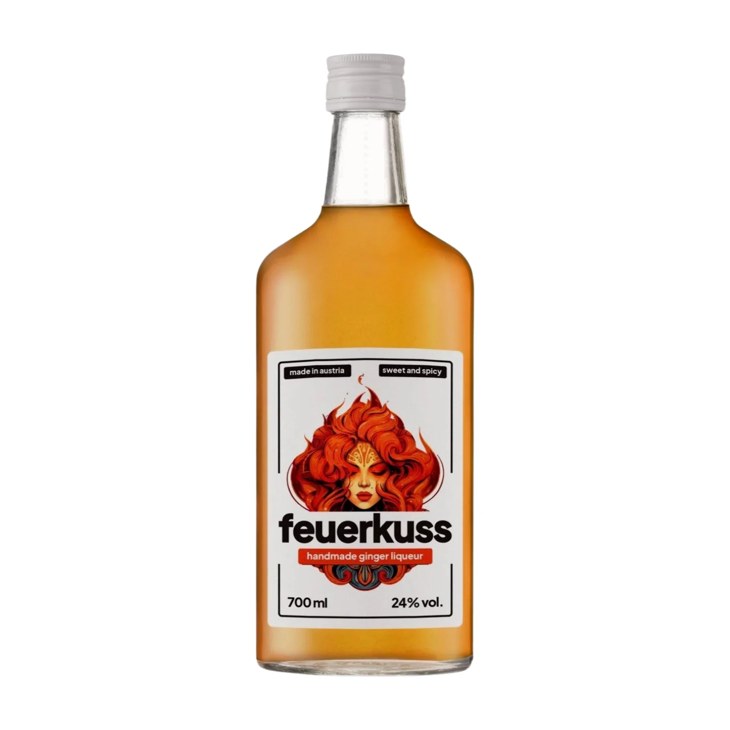 Feuerkuss Ingwer Bio Likör 24% Vol. 0.7L
