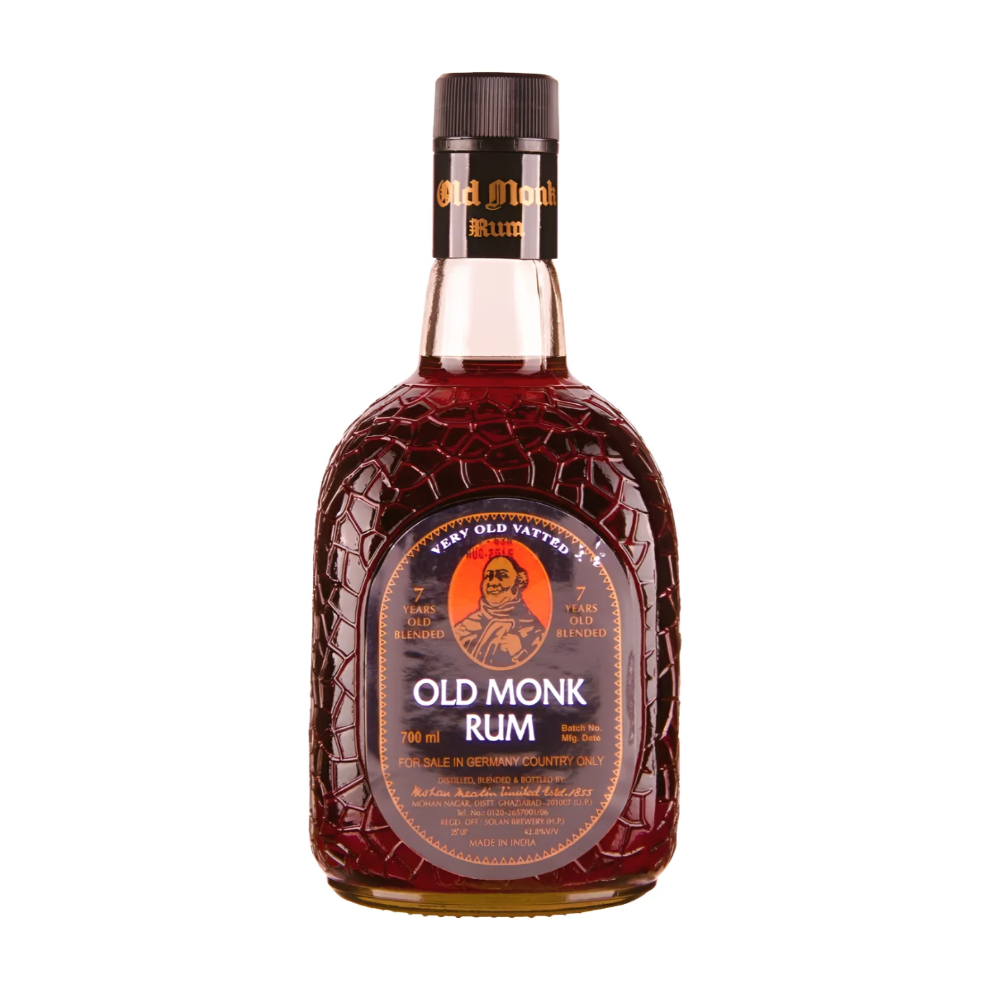 Old Monk 7 Yo Rum 42.8% Vol. 1l kaufen in Wien – Premium-Rum aus Indien