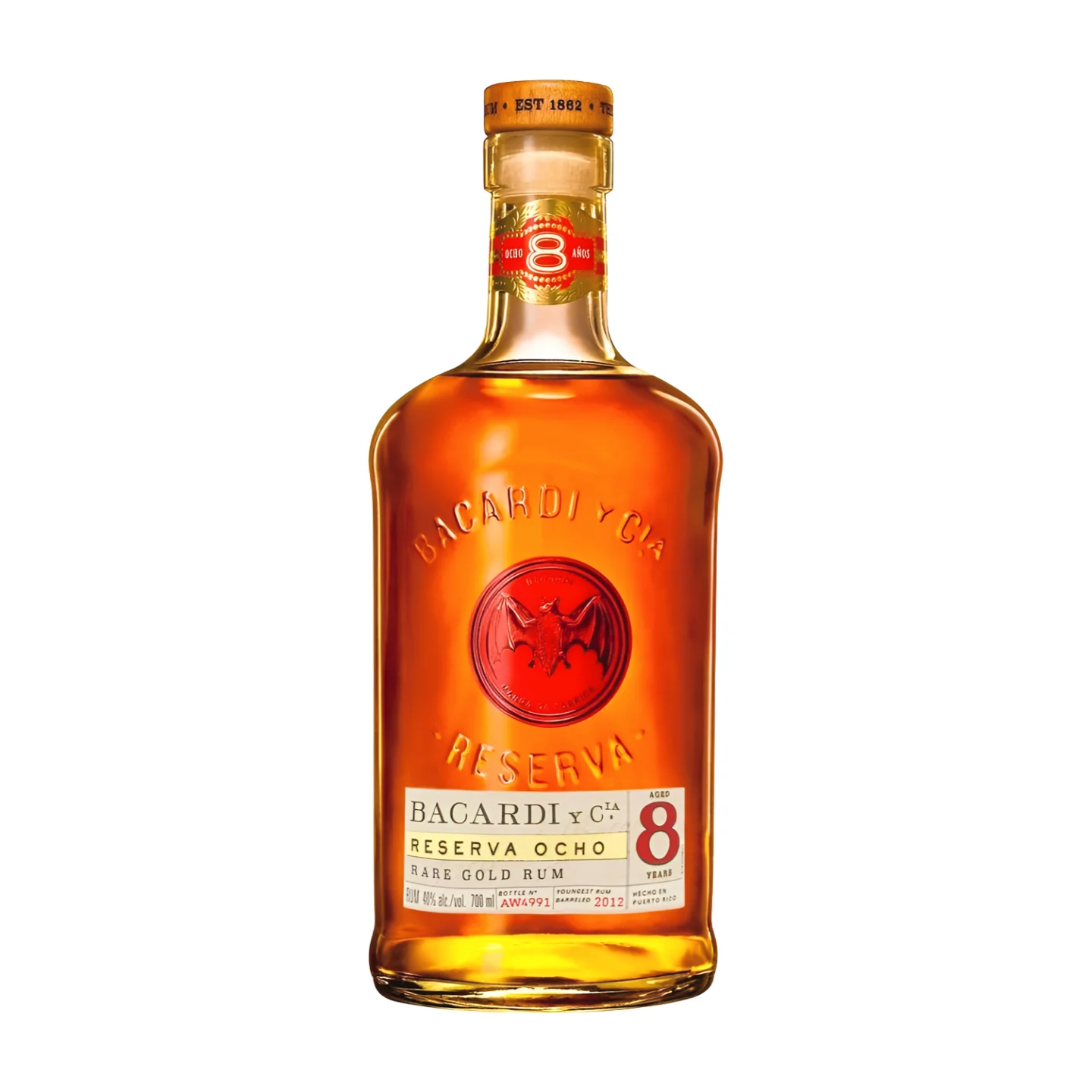 Bacardi 8 Years Rum 40% Vol. 0.7L