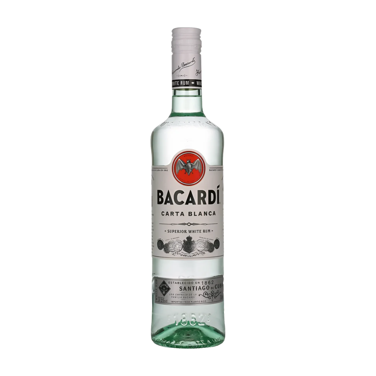 Bacardi Carta Blanca Rum 37.5% Vol. 0.7L
