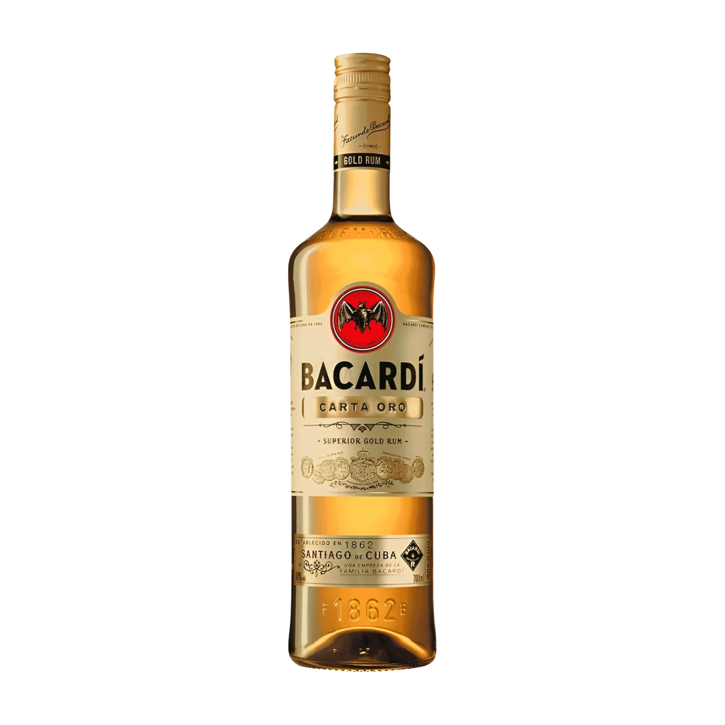 Bacardi Carta Oro Gold Rum 37.5% Vol. 0.7L