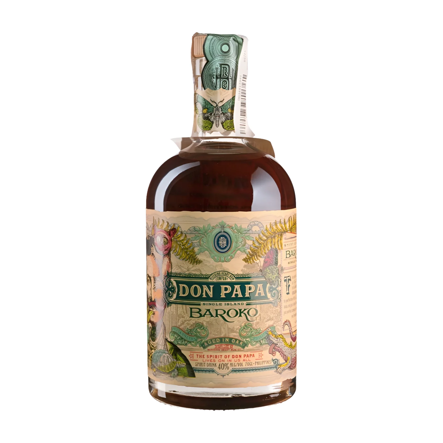 Don Papa Baroko Rum 40% Vol. 0.7L
