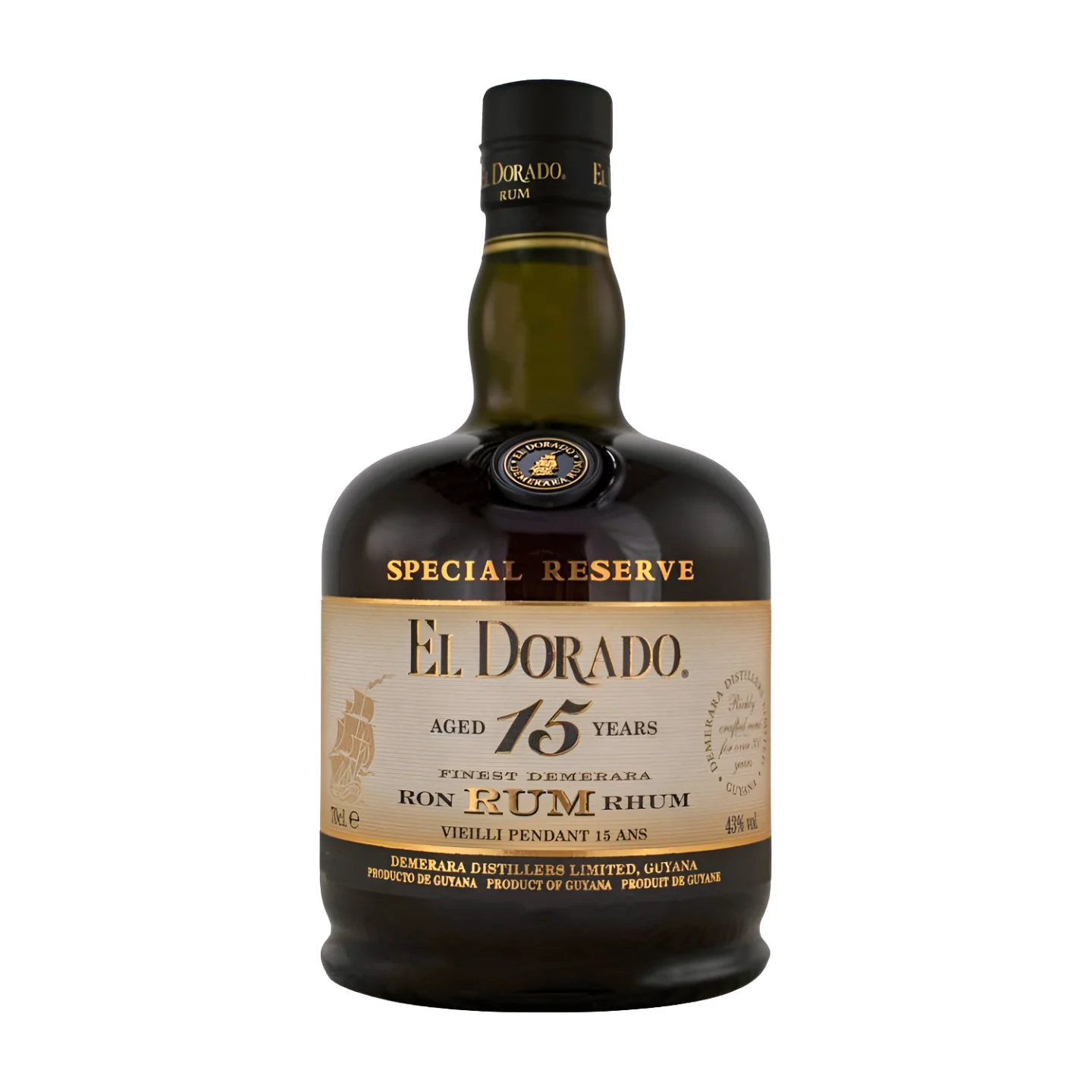 El Dorado 15 Years Rum 43% Vol. 0.7L