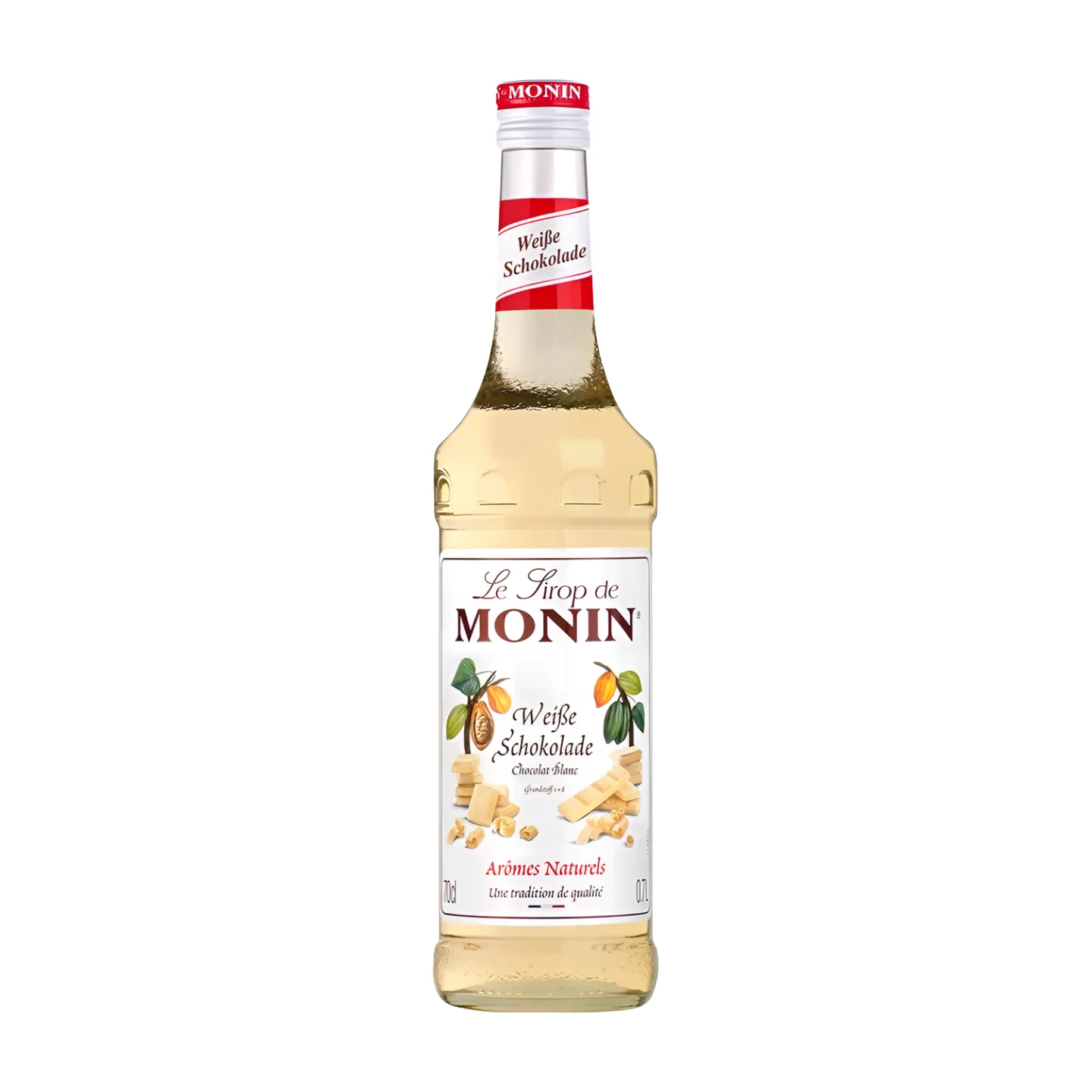 Monin Chocolat Blanc (Weisse Schoko) Sirup Vol. 0.7L