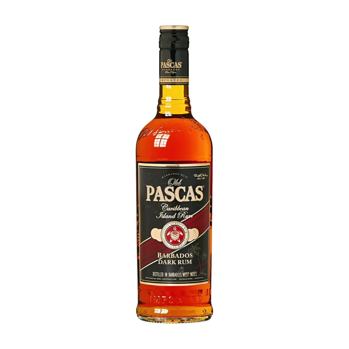 Old Pascas Dark Rum 37.5% Vol. 1L