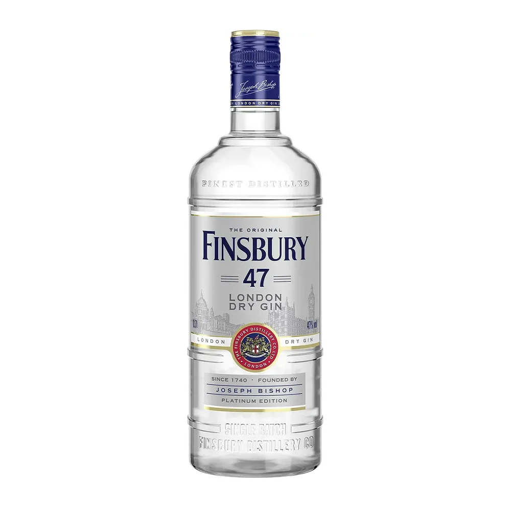Finsbury Platinum London Dry Gin 47% Vol. 0.7L