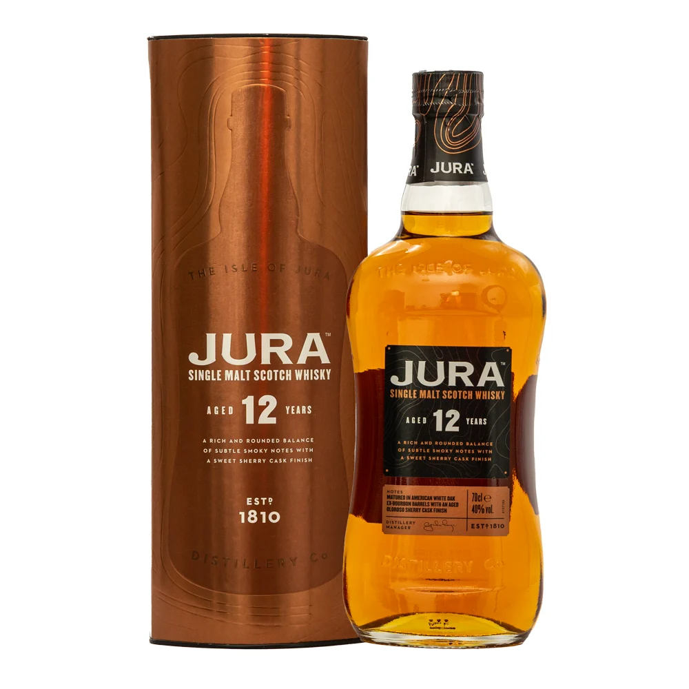 Isle Of Jura 12 Years Single Malt Scotch Whisky