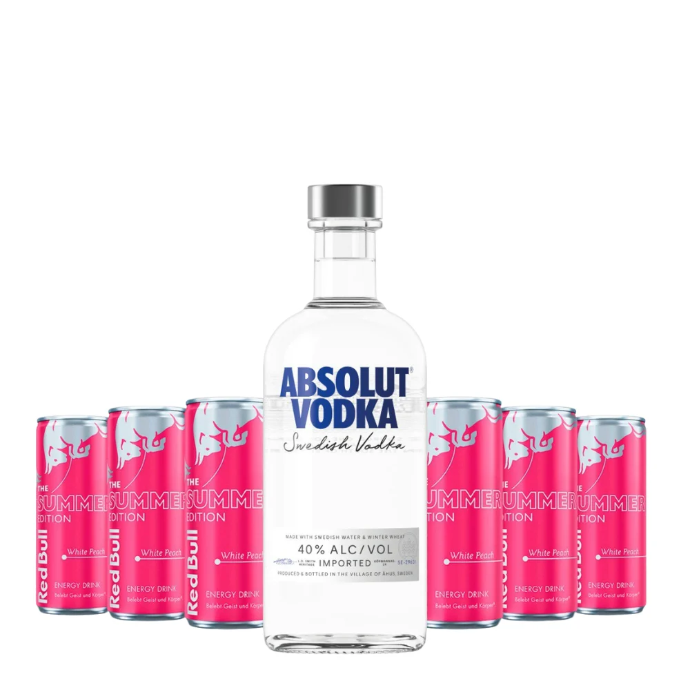 Absolut Vodka & Red Bull White Peach Kaufen