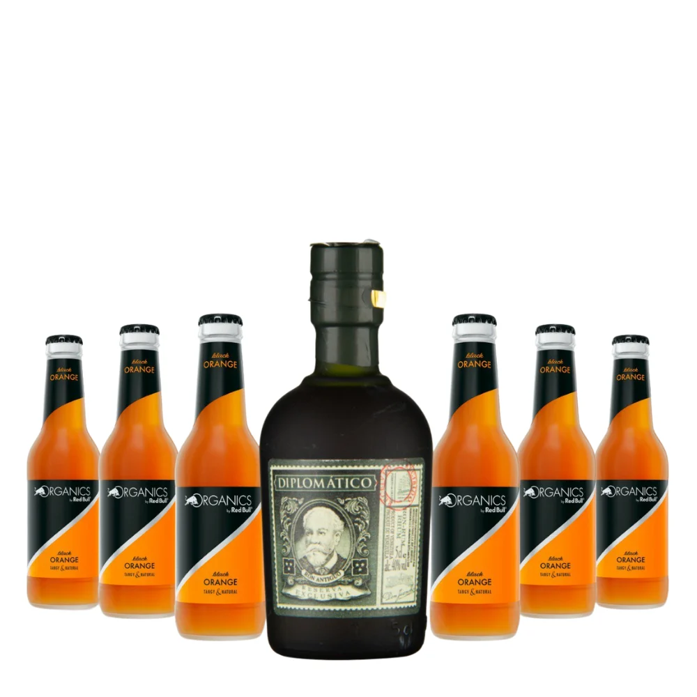 Diplomatico Rum & Red Bull Organics Black Orange Kaufen