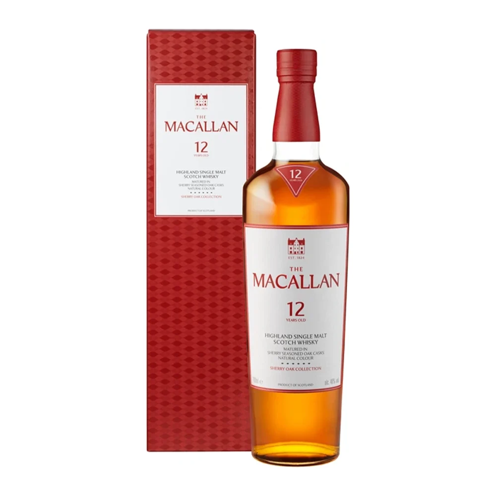 Macallan 12 Years Sherry Oak Single Malt Scotch Whisky