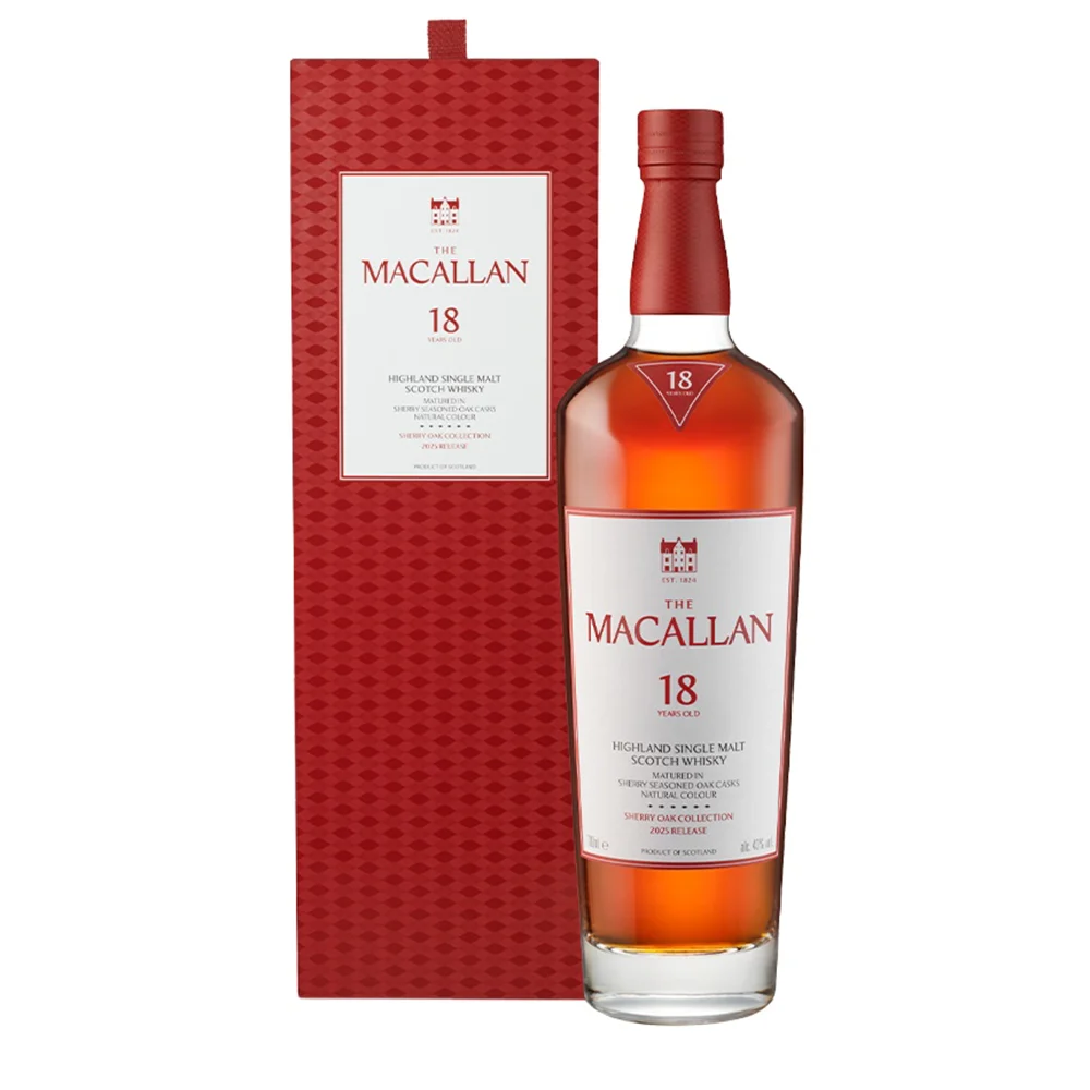Macallan 18 Years Sherry Oak Single Malt Scotch Whisky