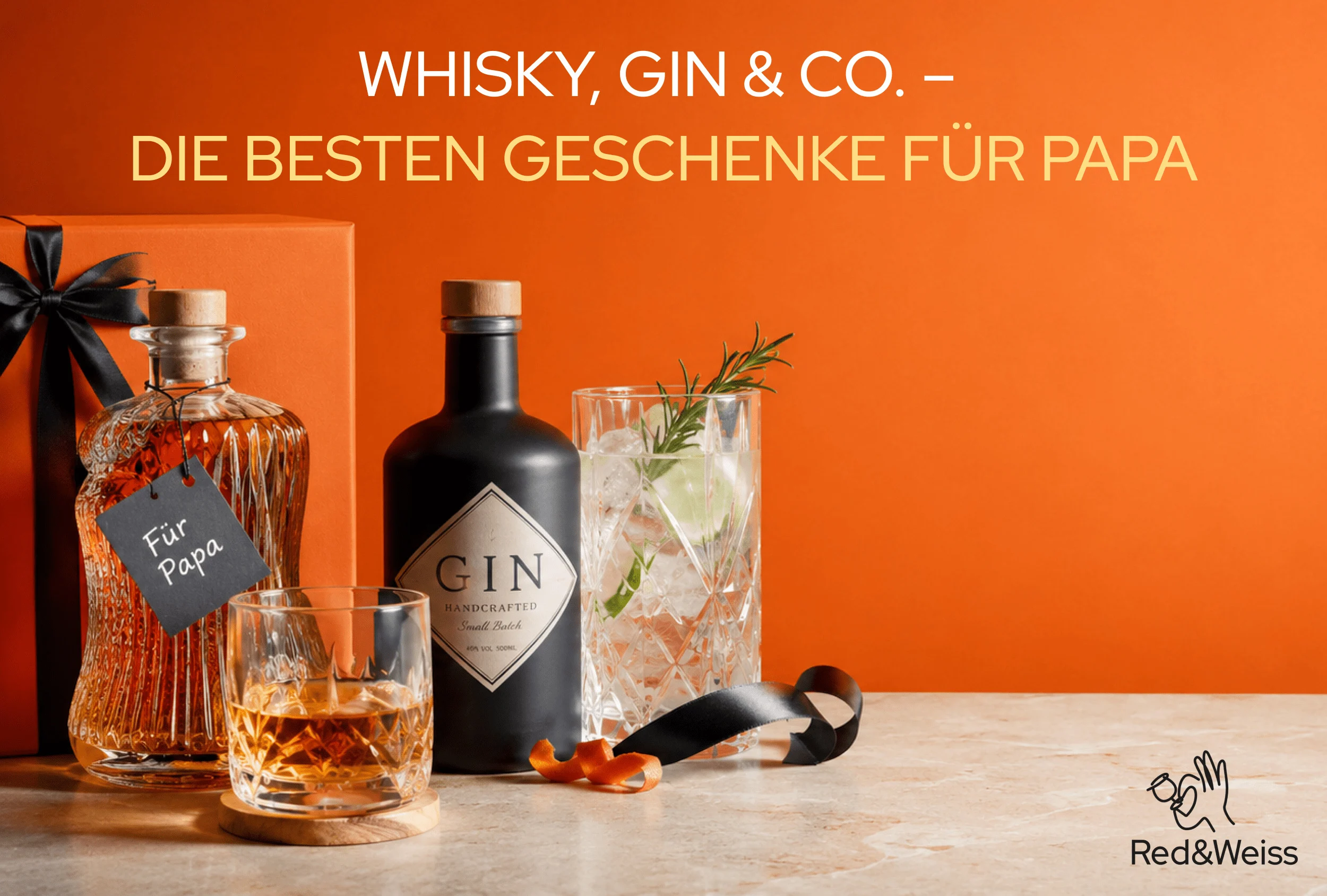 Vatertag 2026: Whisky, Gin & Co. – die besten Geschenke für Papa