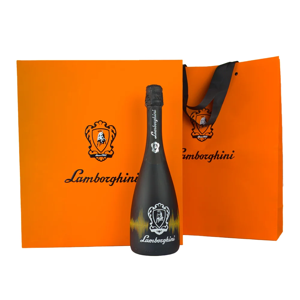 Lamborghini Gift Box 2 Gläßer 1 Shopper (Bag)