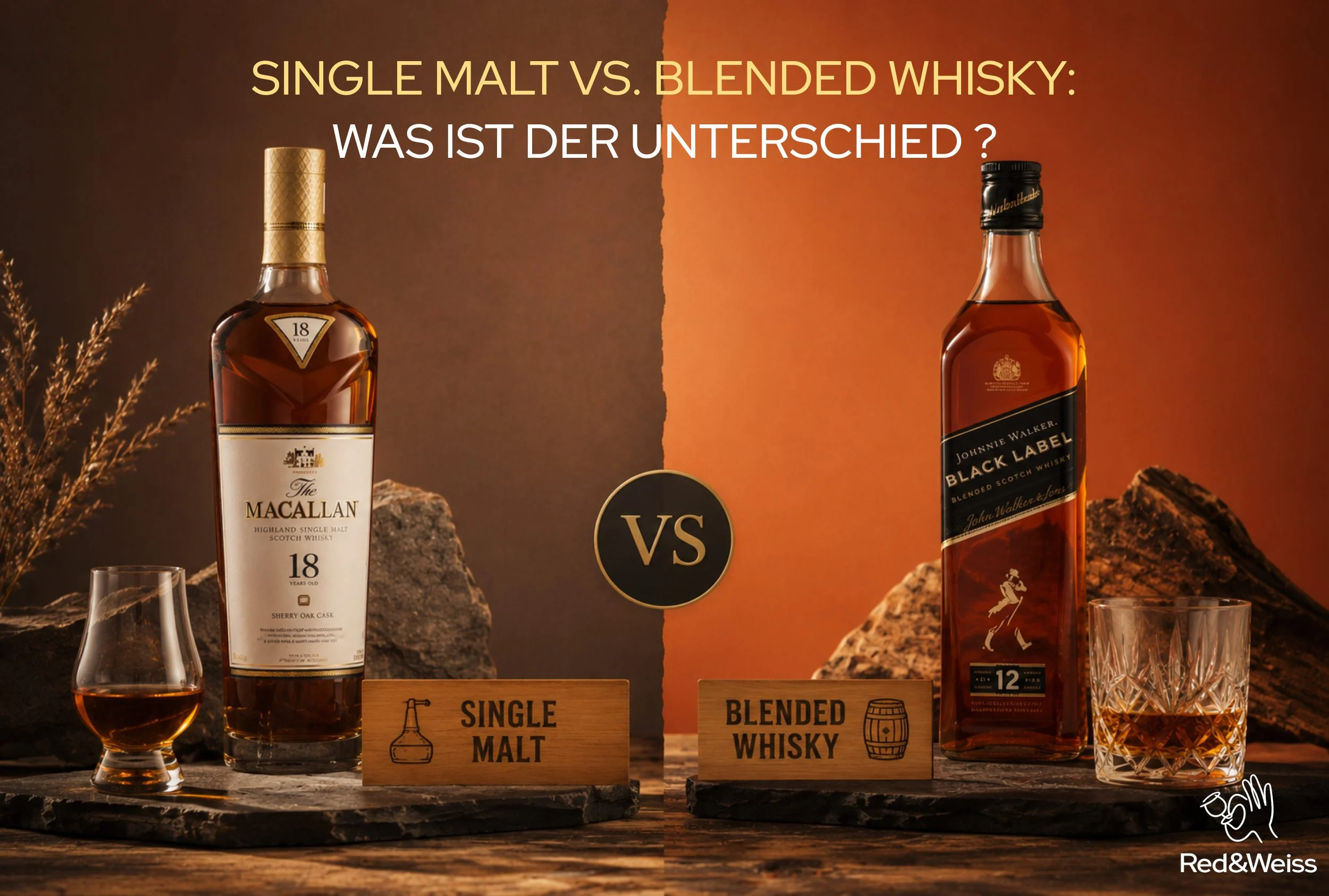 Single Malt vs. Blended Whisky: Was ist der Unterschied?